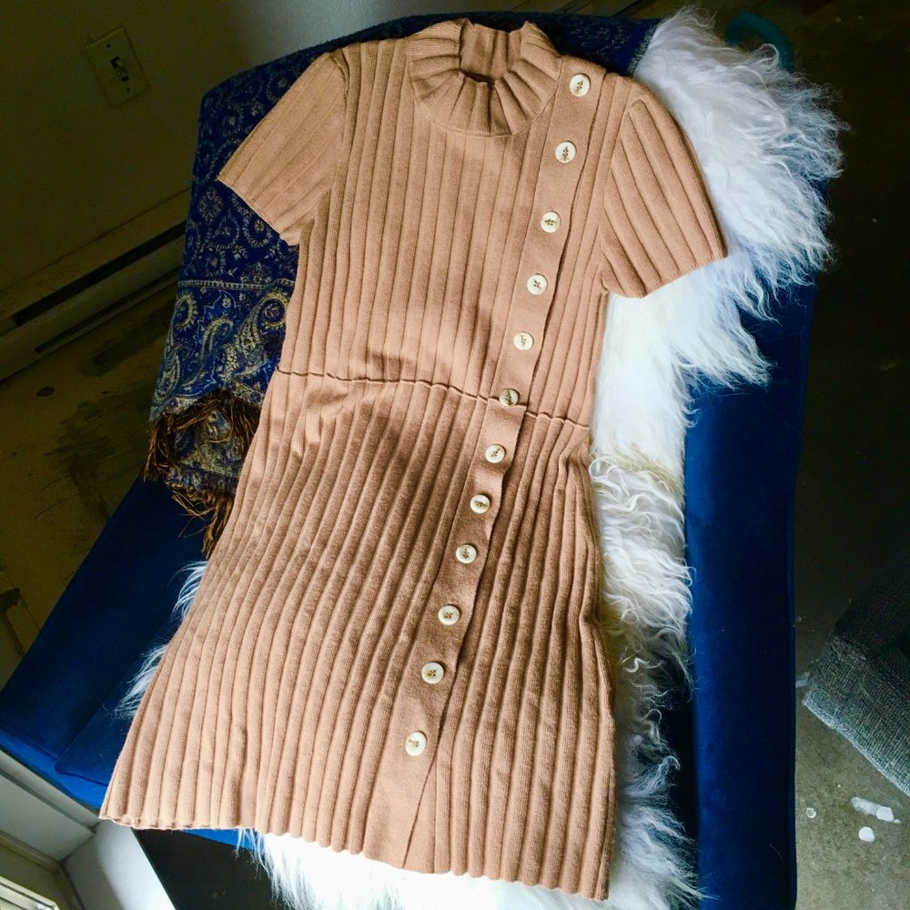 Free People Lottie Rib Knit Dress - Picture 3 of 10